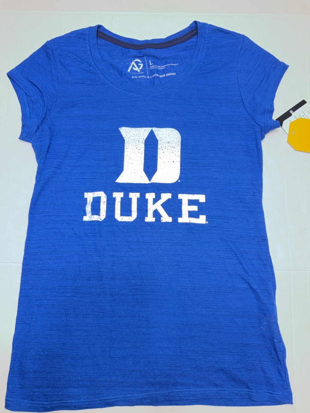 Duke Women's Short Sleeve Logo Tee - Royal Blue